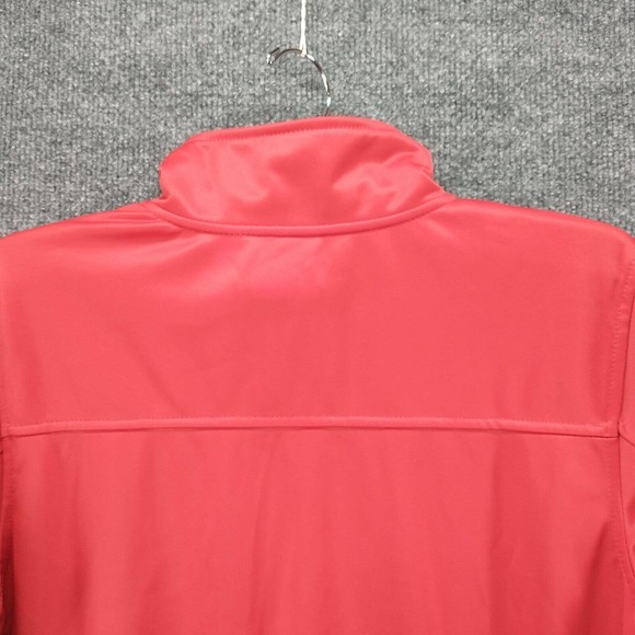 NHL Boys Montreal Canadiens Full Zip Jacket Medium Red Blue Raglan Embroidered - Picture 9 of 14